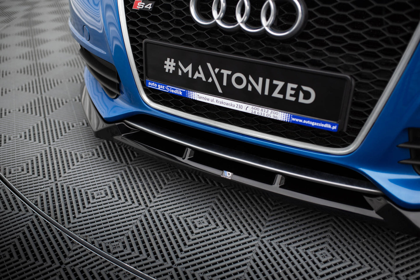 Forreste splitter V.4 Audi S4 / A4 S-Line B8