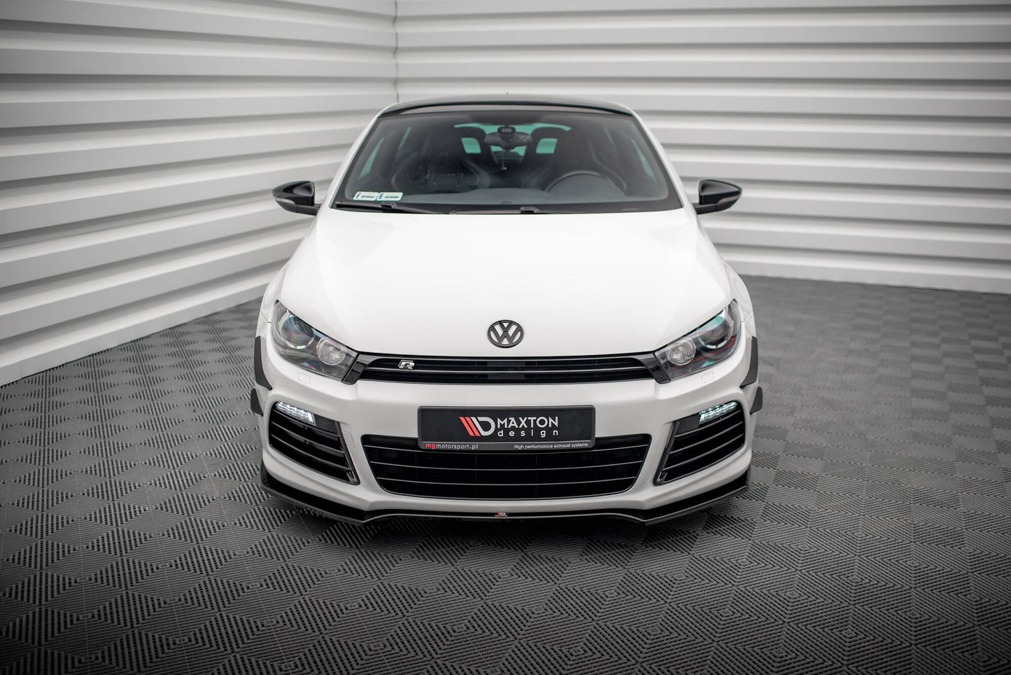 Forreste splitter V.4 Volkswagen Scirocco R Mk3