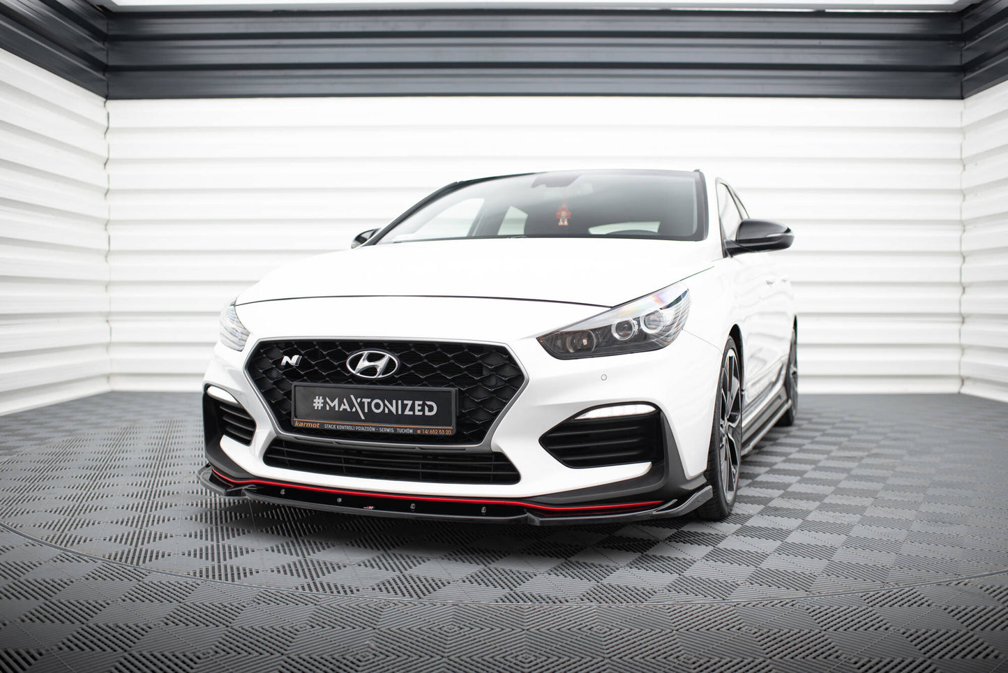 Forreste splitter V.5 Hyundai I30 N Mk3 Hatchback/ Fastback