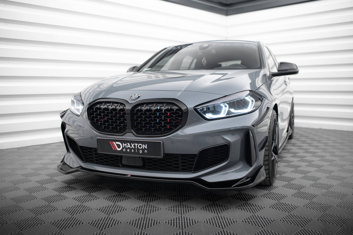 Forreste splitter V.5 til BMW 1 M-Pack / M135i / 128ti F40