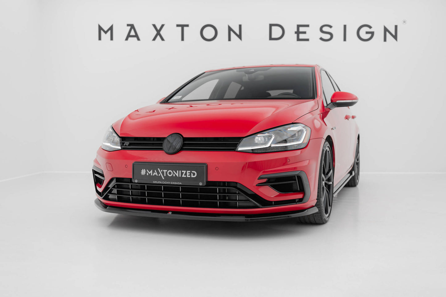 Forreste splitter V.6 Volkswagen Golf R / R-Line Mk7 Facelift