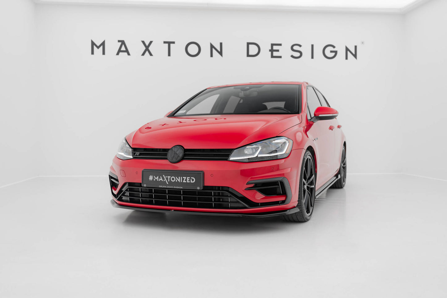 Forreste splitter V.7 Volkswagen Golf R / R-Line Mk7 Facelift
