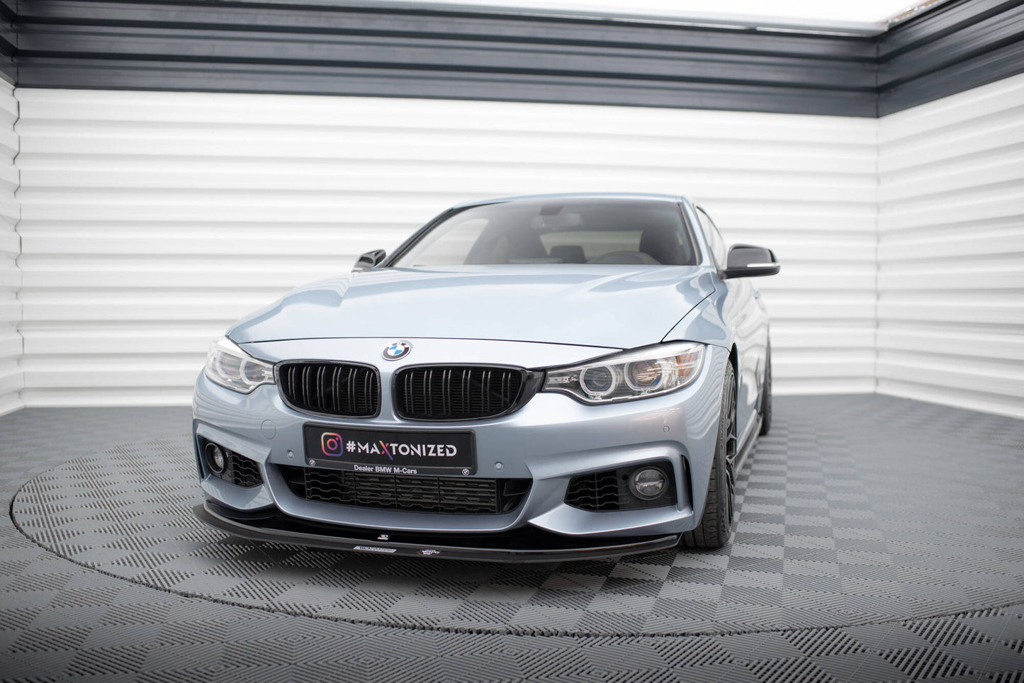 Forreste splitter Hybrid til BMW 4 Coupe / Gran Coupe / Cabrio M-Pack F32 / F36 / F33