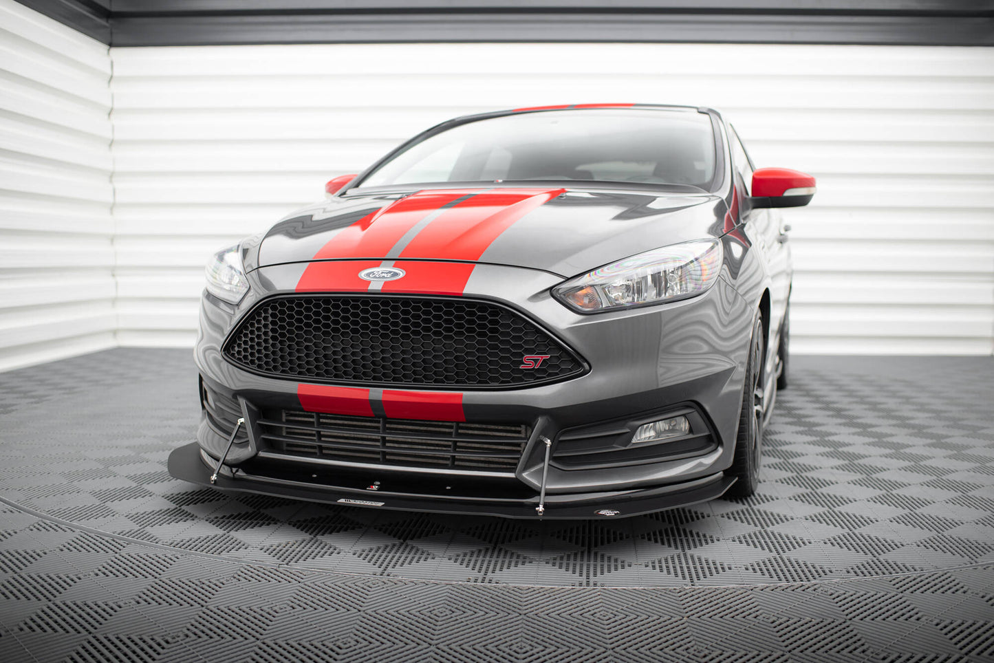 Forreste splitter Hybrid V.1 Ford Focus ST Mk3 FL