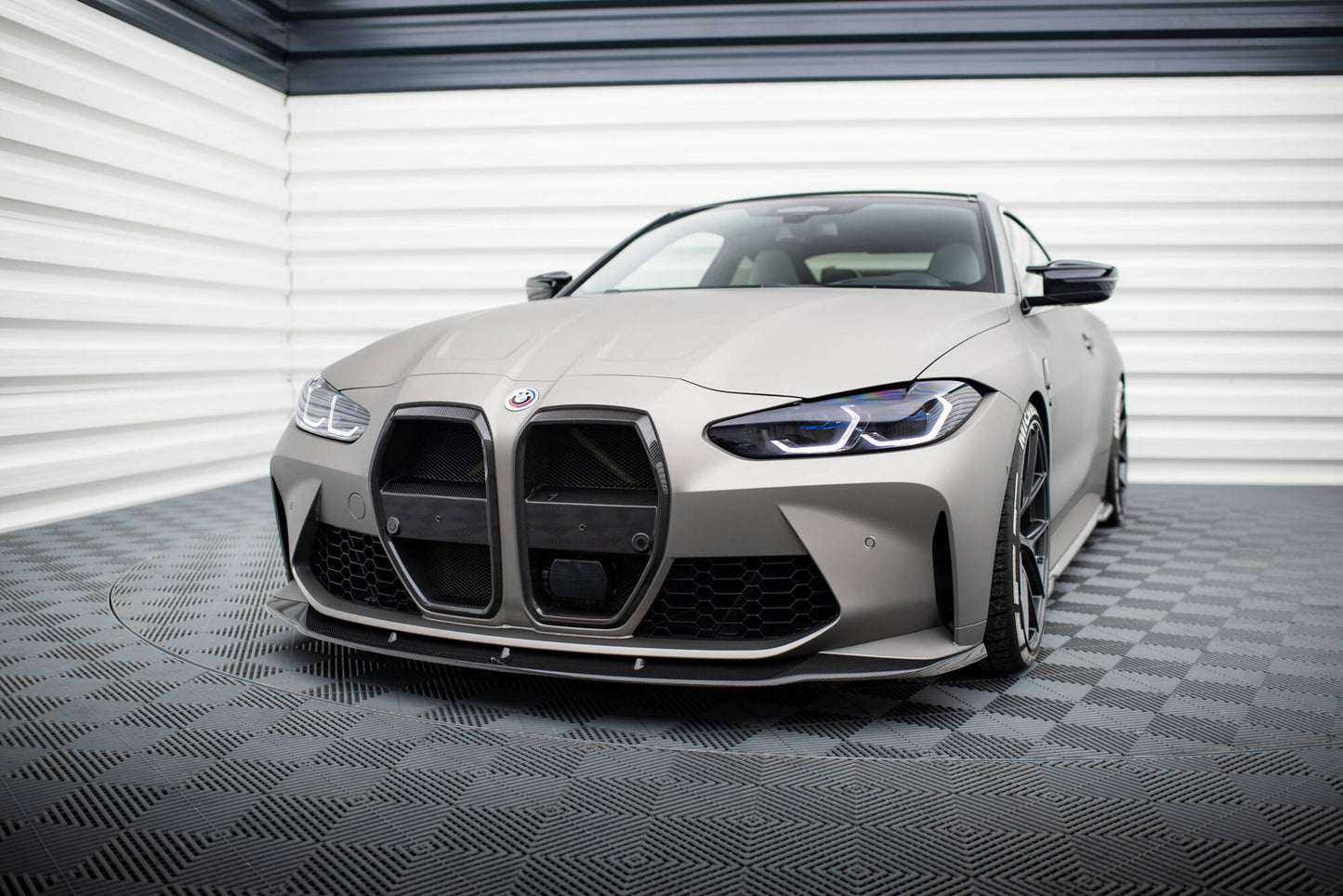 Forreste splitter Prepreg kulfiber V.3 BMW M4 G82 / M3 G80