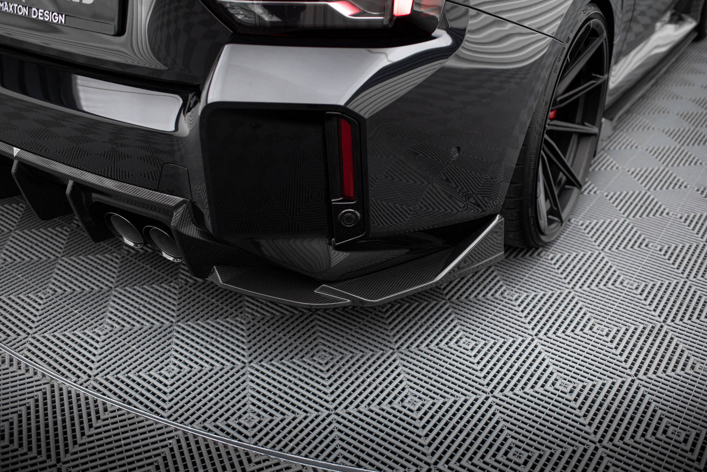 Bagerste sidesplitter Prepreg kulfiber BMW M2 G87