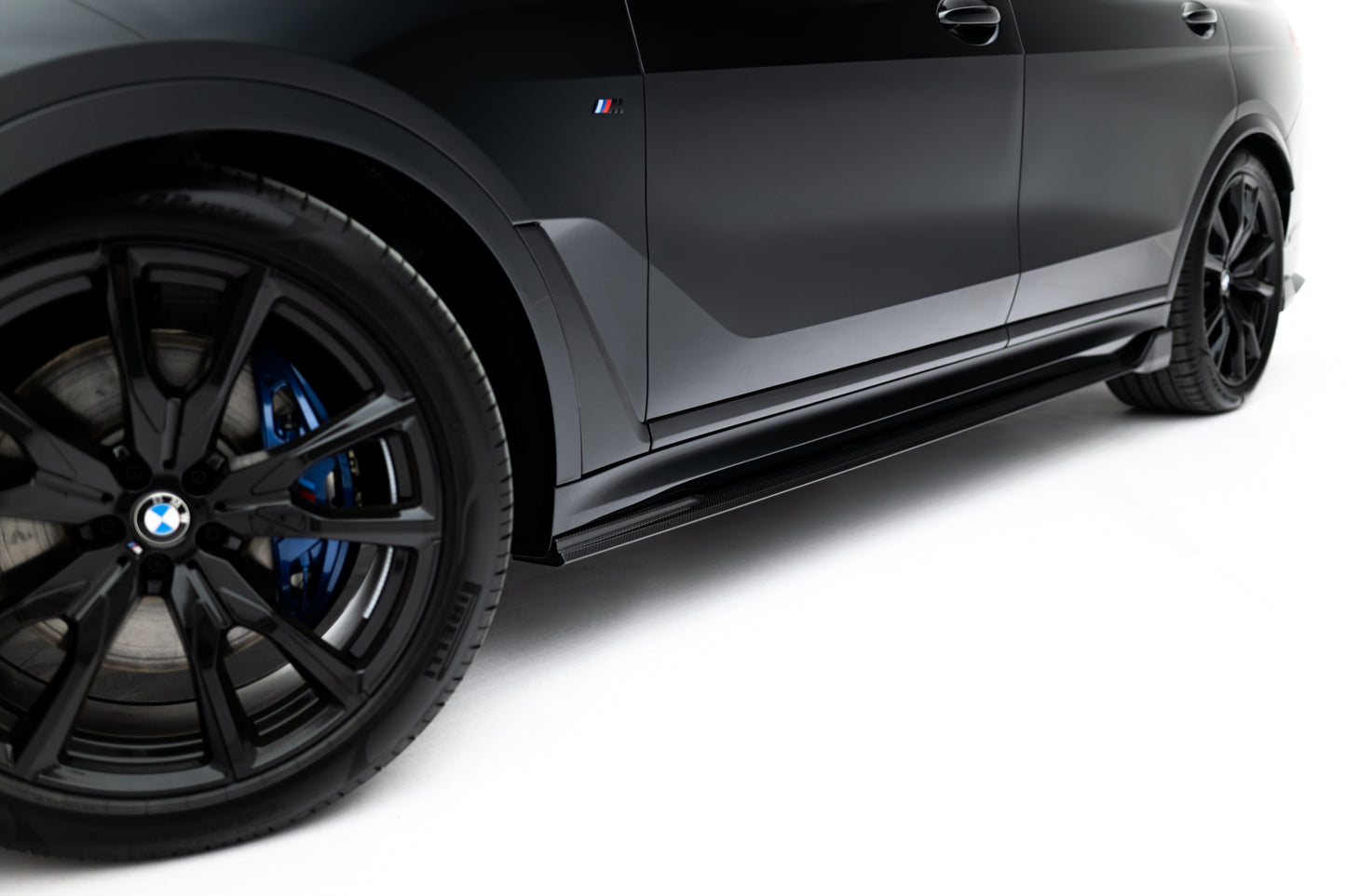 Sideskørter Prepreg kulfiber BMW X7 M-Pack G07 Facelift