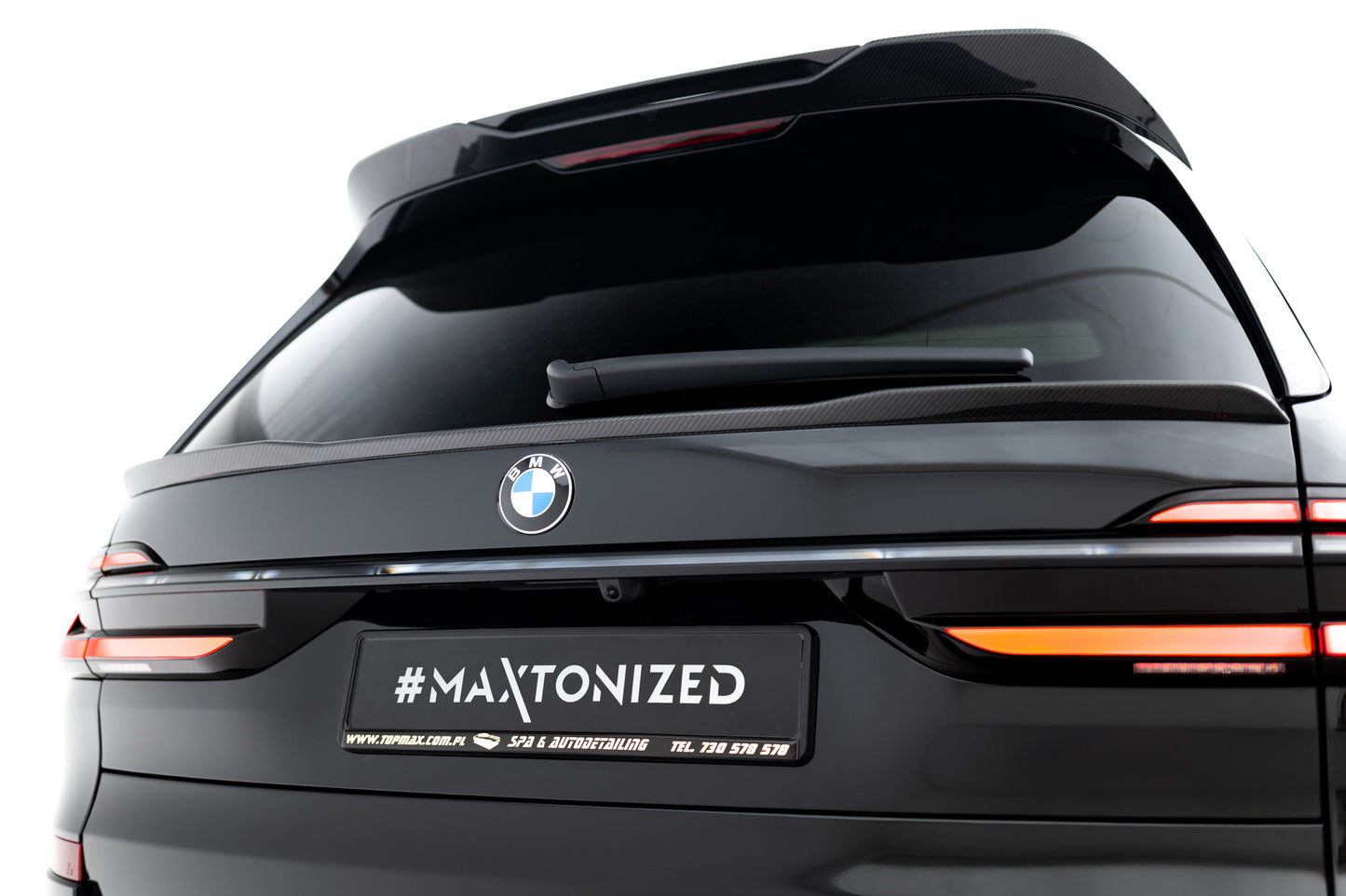 Spoiler bagklap Prepreg kulfiber (Lower) BMW X7 M-Pack G07 Facelift