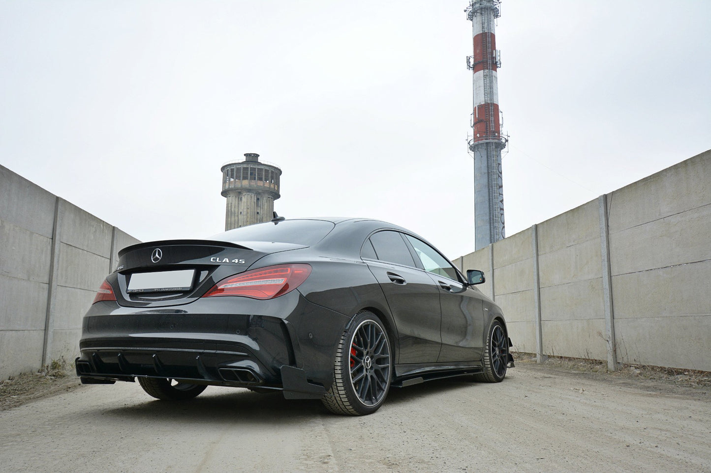Bagerste sidesplitter Racing Mercedes CLA A45 AMG C117 Facelift