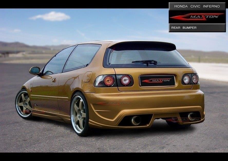 Bagerste kofanger HONDA CIVIC V HB < INFERNO >