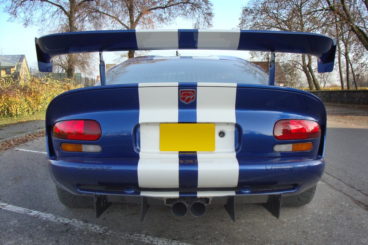 Bagerste diffuser DODGE VIPER GTS