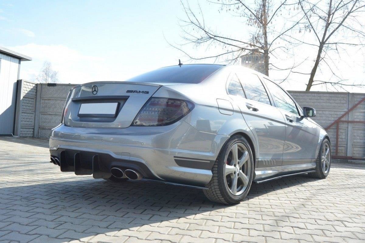 Bagerste diffuser v.1 Mercedes C W204 AMG-Line (FACELIFT)