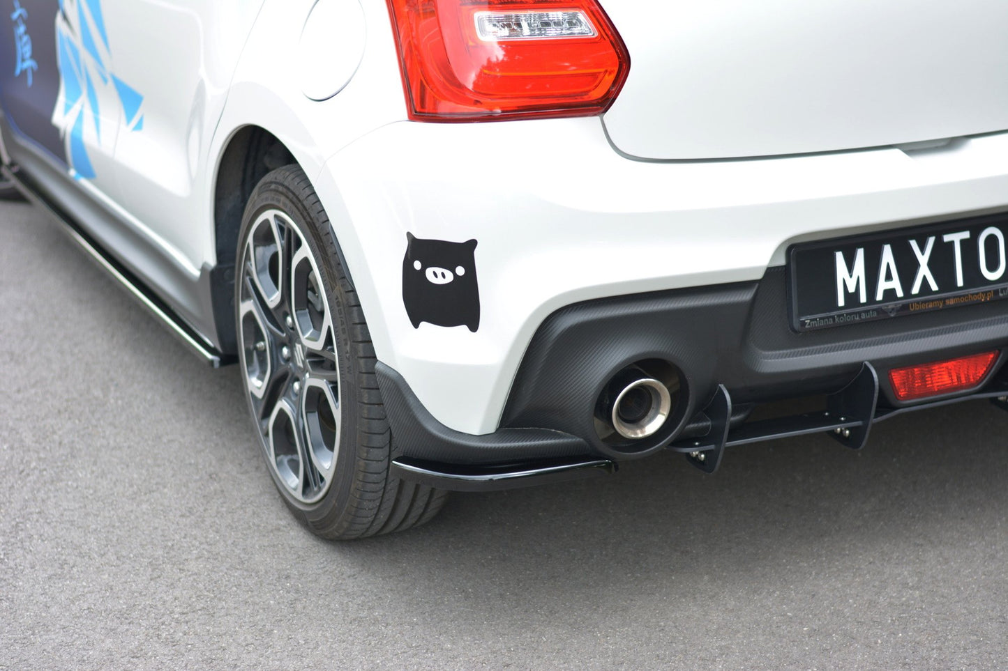 Bagerste sidesplitter SUZUKI SWIFT 6 SPORT
