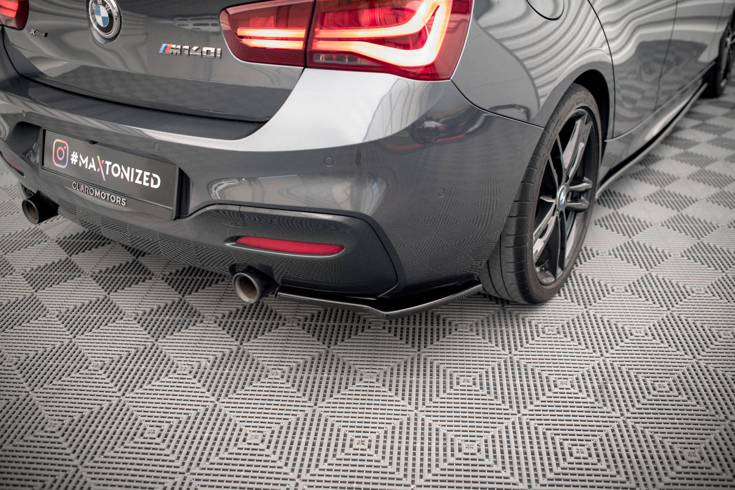 Bagerste sidesplitter V.2 BMW 1 F20/F21 M-POWER FACELIFT