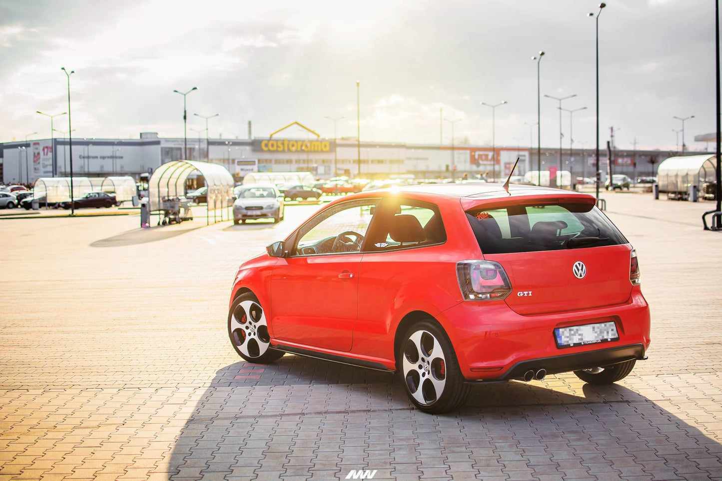 Bagerste sidesplitter Volkswagen Polo GTI Mk5