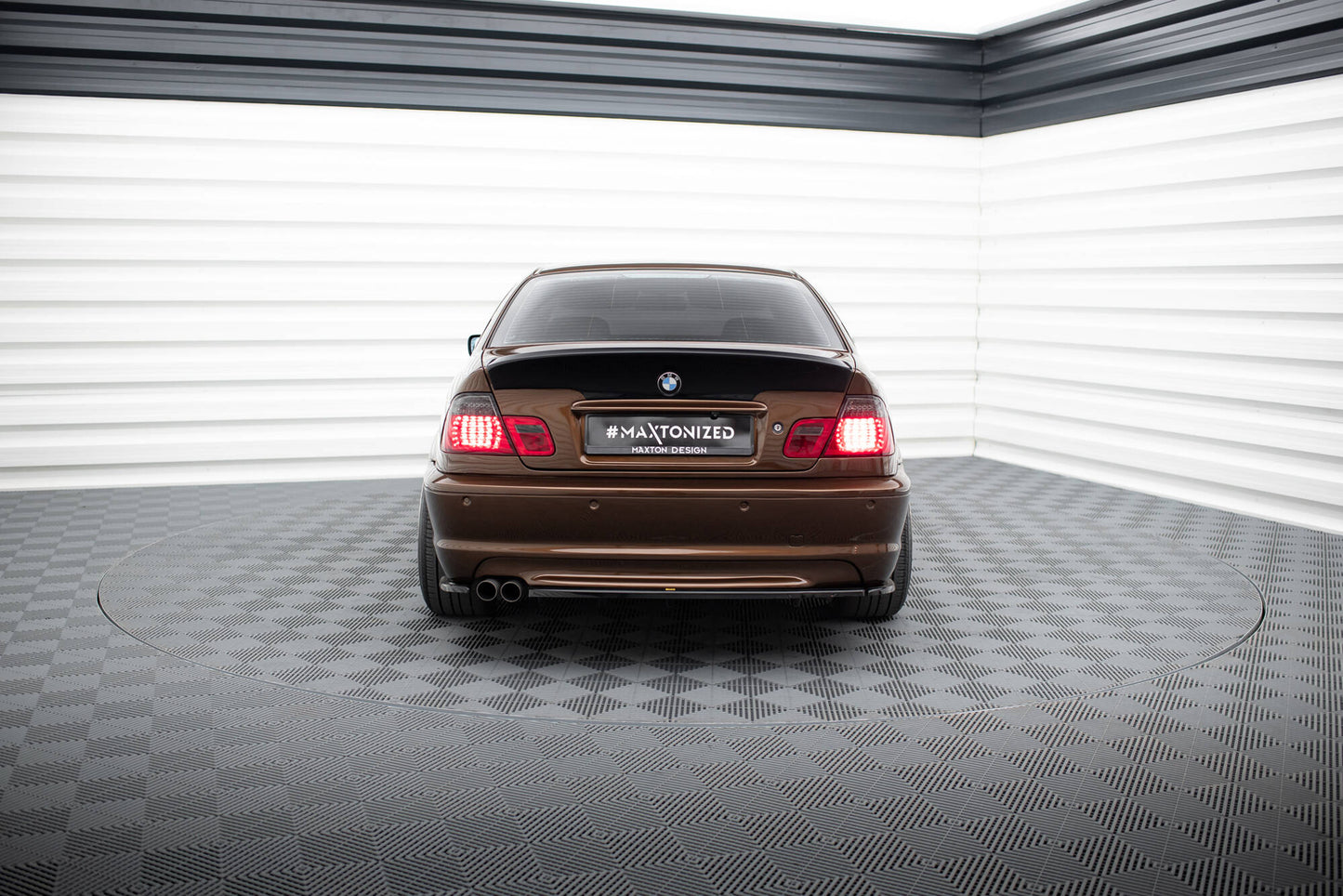 Bagerste Spoiler / LID forlængelse BMW 3 E46 COUPE < M3 CSL LOOK > (Til PAINTING)