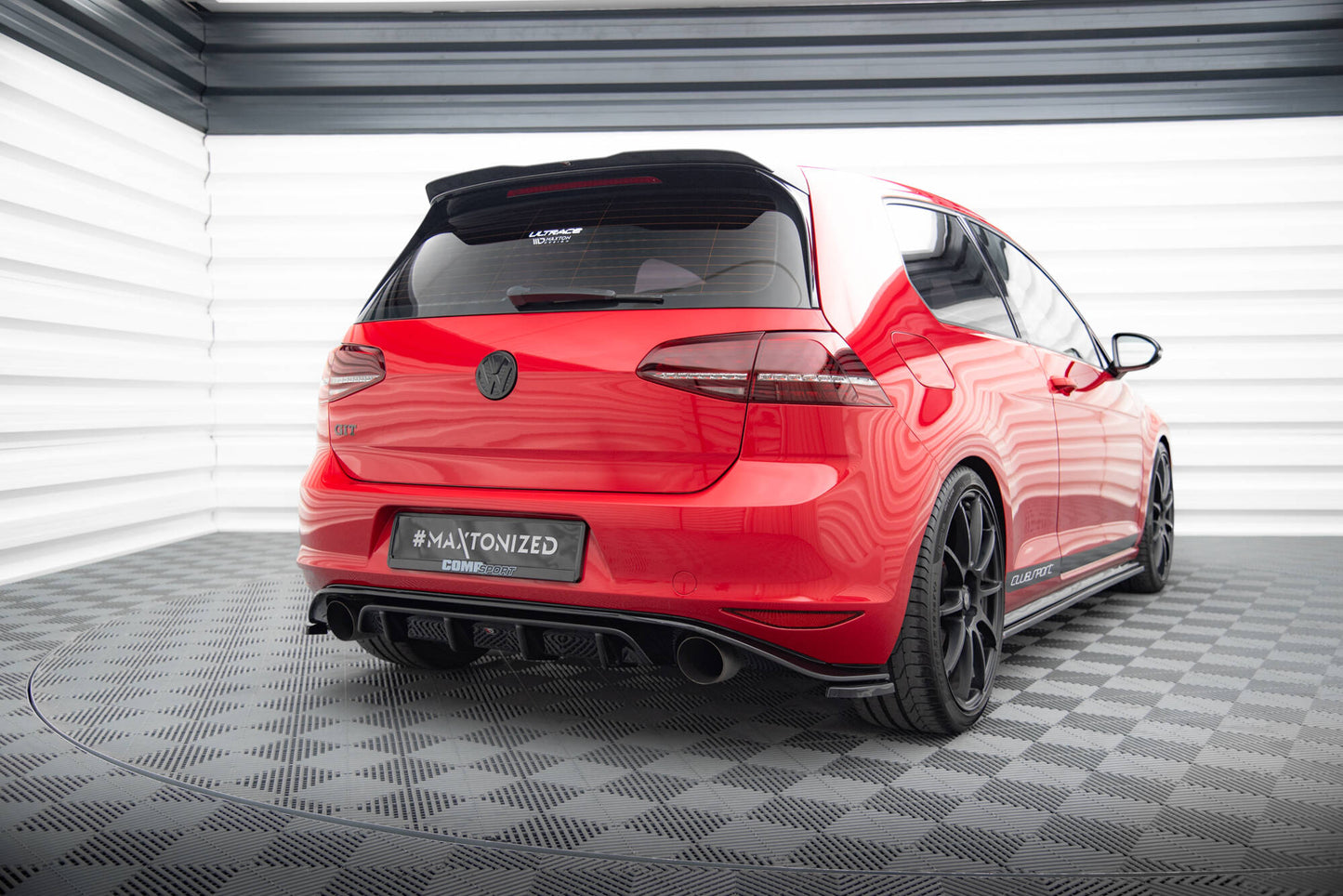 Bagerste diffuser VW GOLF Mk7 GTI CLUBSPORT