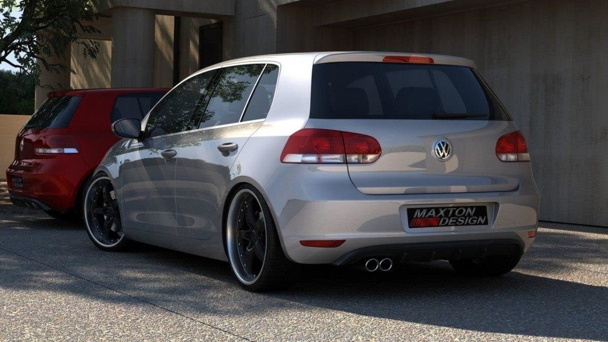 Bagerste diffuser VW GOLF VI med 1 EXHAUST HOLE