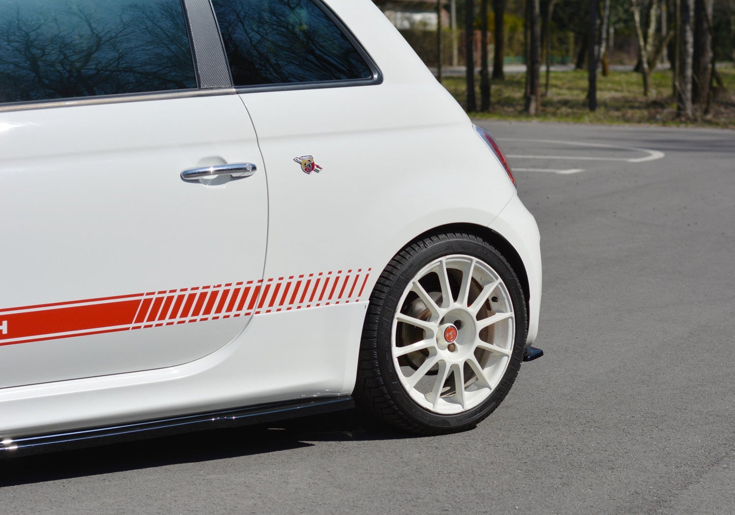 Bagerste sidesplitter Abarth 500 Mk1