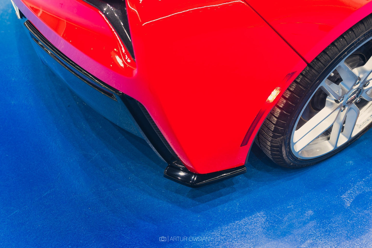 Bagerste sidesplitter Chevrolet Corvette StinGrå C7
