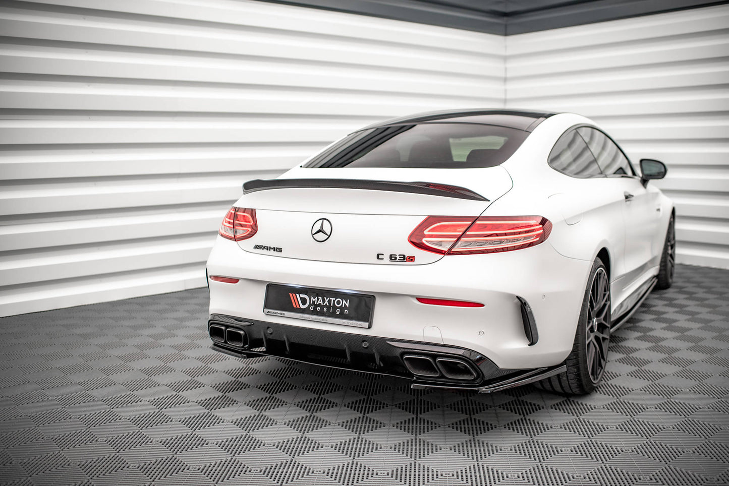 Bagerste sidesplitter Mercedes-AMG C 63AMG Coupe AMG Aero Pack C205 Facelift