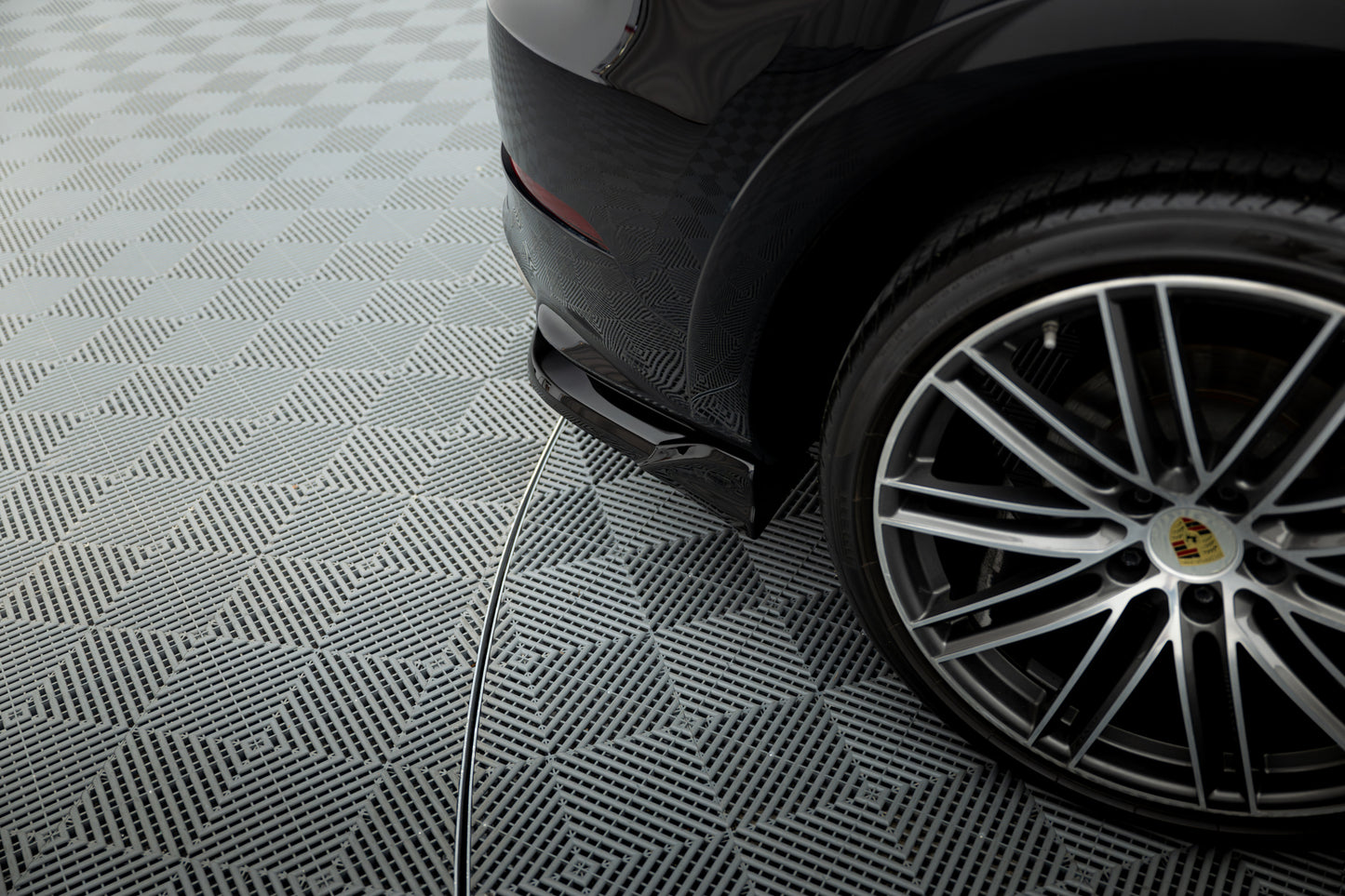 Bagerste sidesplitter Porsche Cayenne Sport Design Mk3