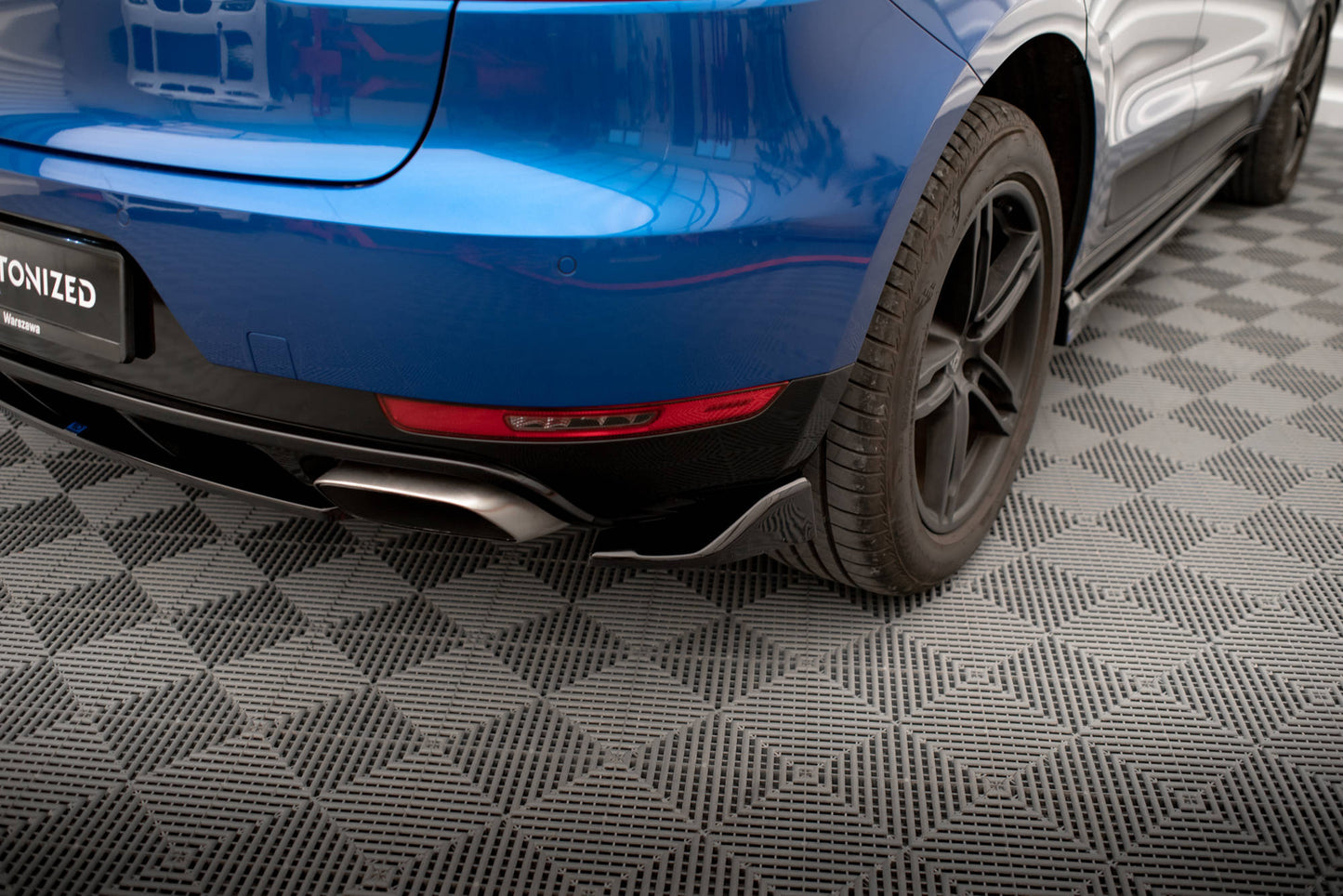 Bagerste sidesplitter Porsche Macan Mk1