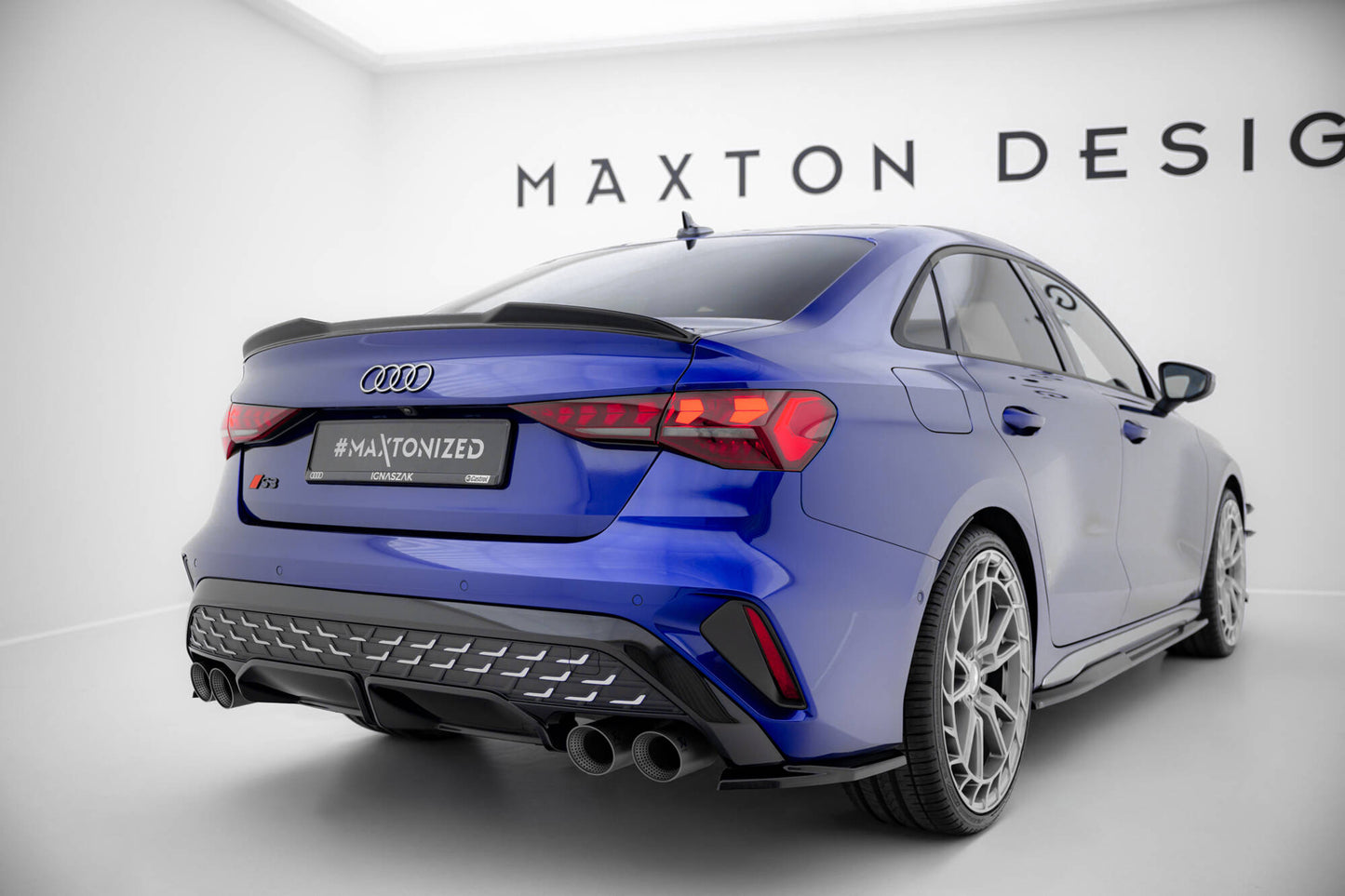 Bagerste sidesplitter V.1 Audi S3 Sedan 8Y Facelift