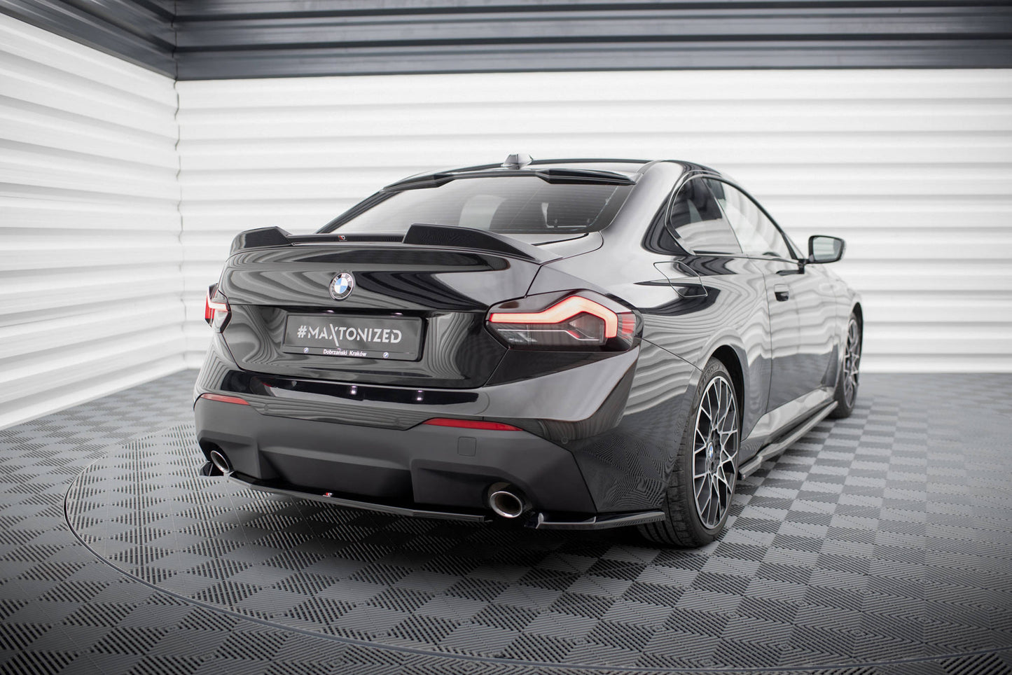 Bagerste sidesplitter V.1 BMW 2 Coupe G42