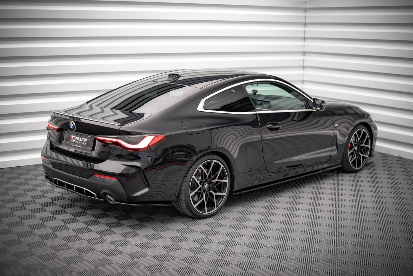 Bagerste sidesplitter V.1 BMW 4 M-Pack G22 / G23 / G22 Facelift / G23 Facelift