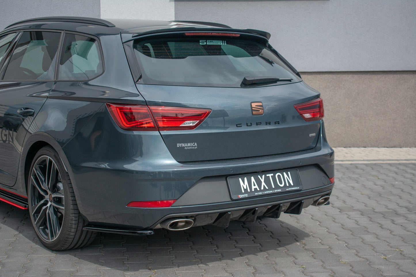 Bagerste sidesplitter V.1 Seat Leon Cupra Mk3 FL Sportstourer