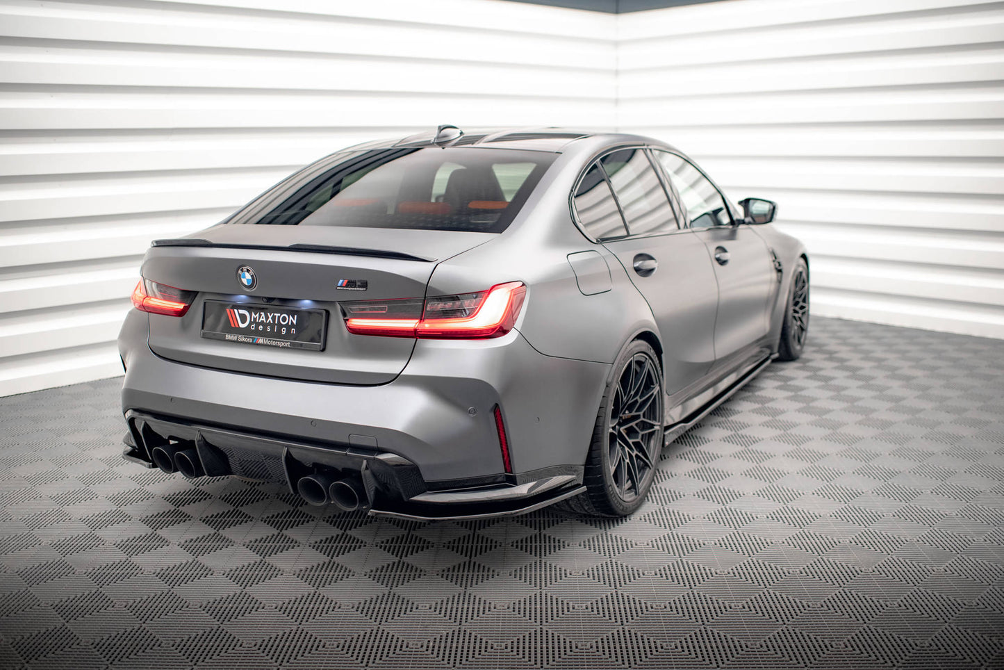 Bagerste sidesplitter V.2 BMW M3 Sedan / Touring G80 / G81