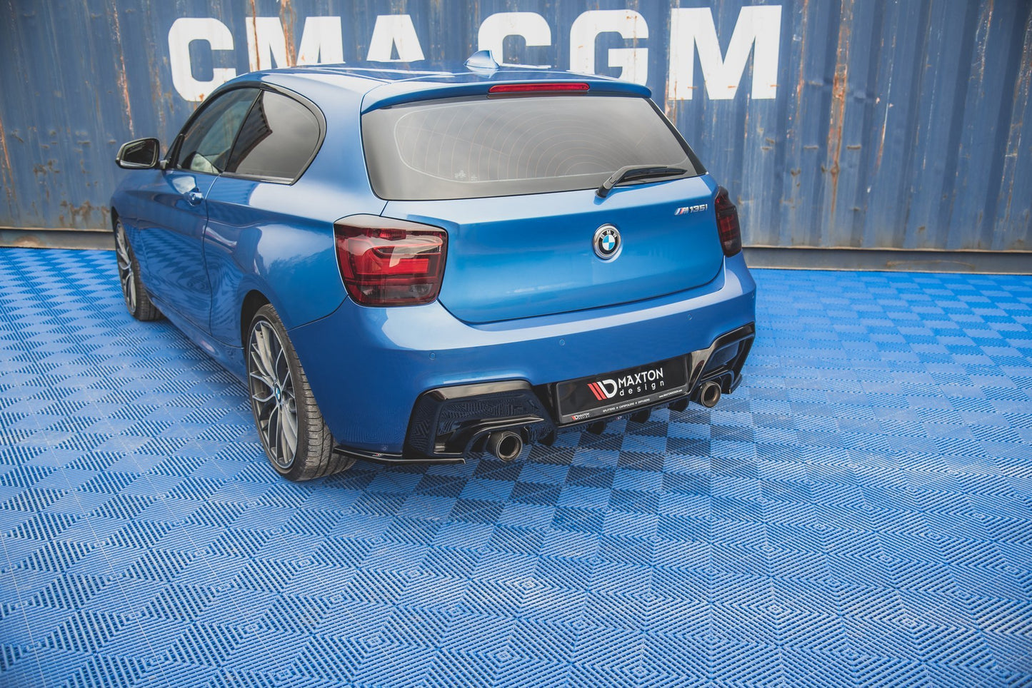 Bagerste sidesplitter V.2 (Til Bagerste diffuser v.1) BMW M135i F20