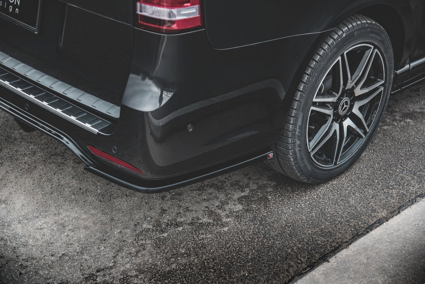 Bagerste sidesplitter V.2 Mercedes-Benz V-Class AMG-Line W447 Facelift