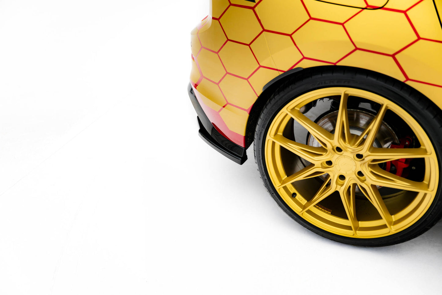Bagerste sidesplitter V.2 Volkswagen Golf GTI Clubsport Mk8 Facelift