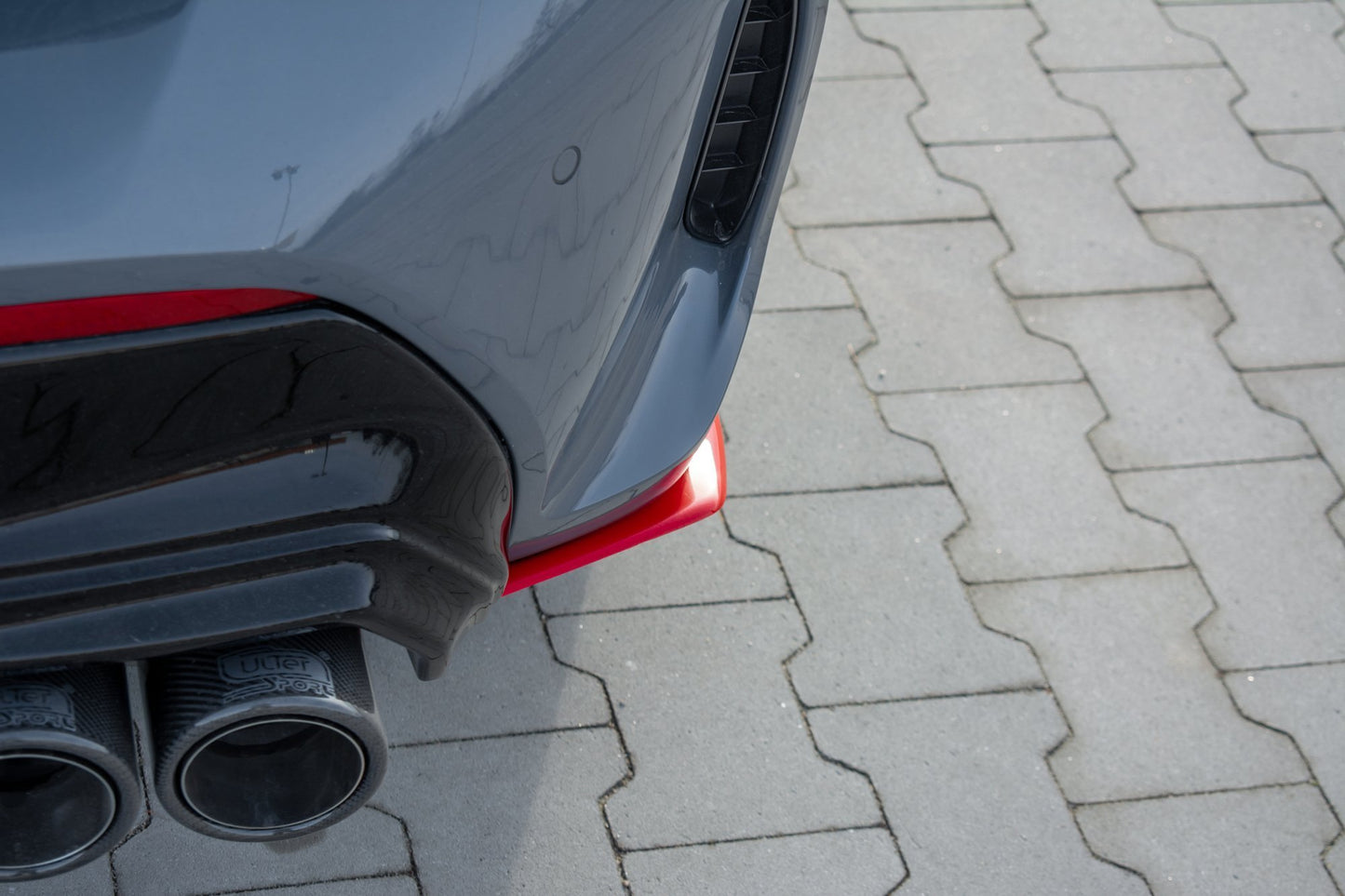 Bagerste sidesplitter V.2 til BMW 1 F40 M-Pack