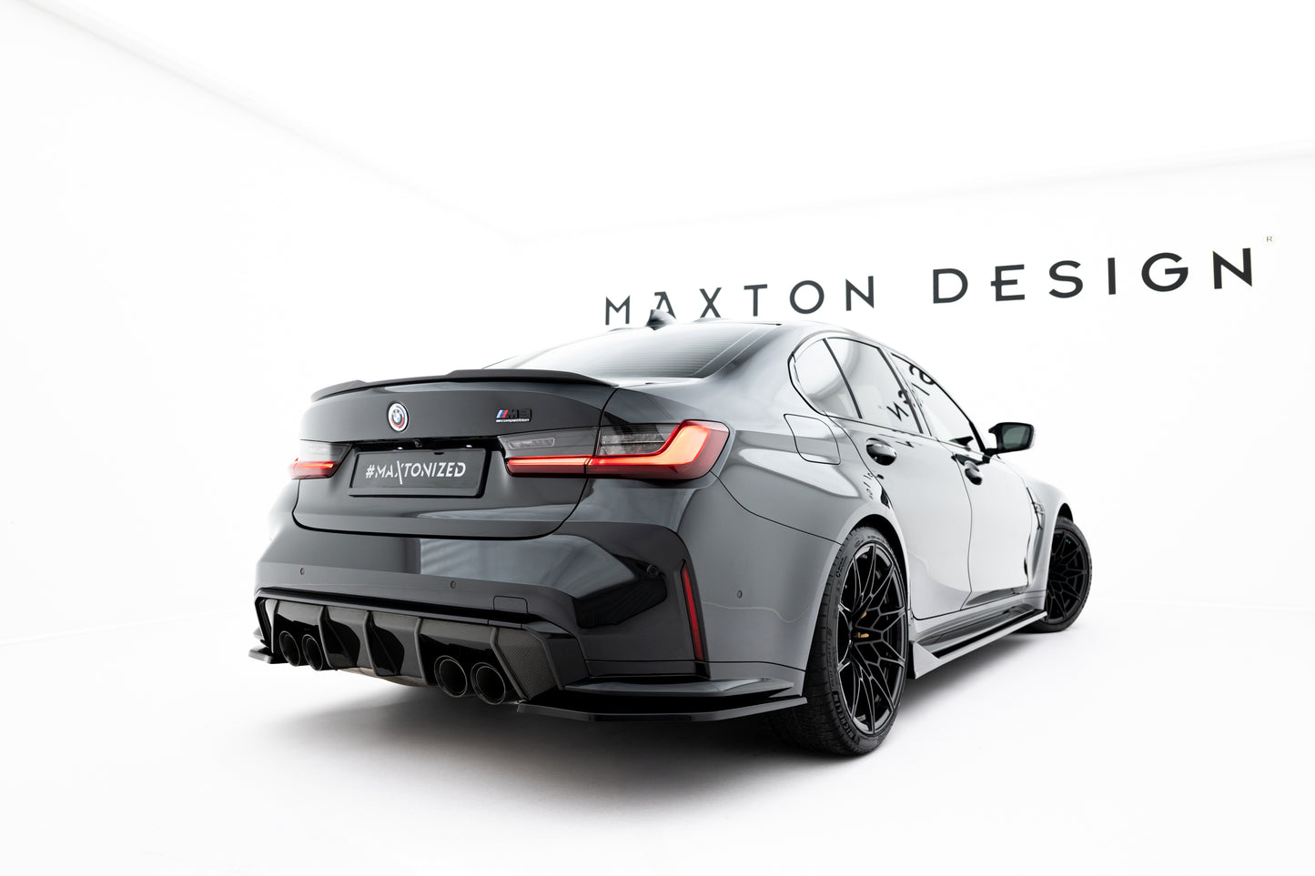 Bagerste sidesplitter V.3 BMW M3 Sedan / Touring G80 / G81
