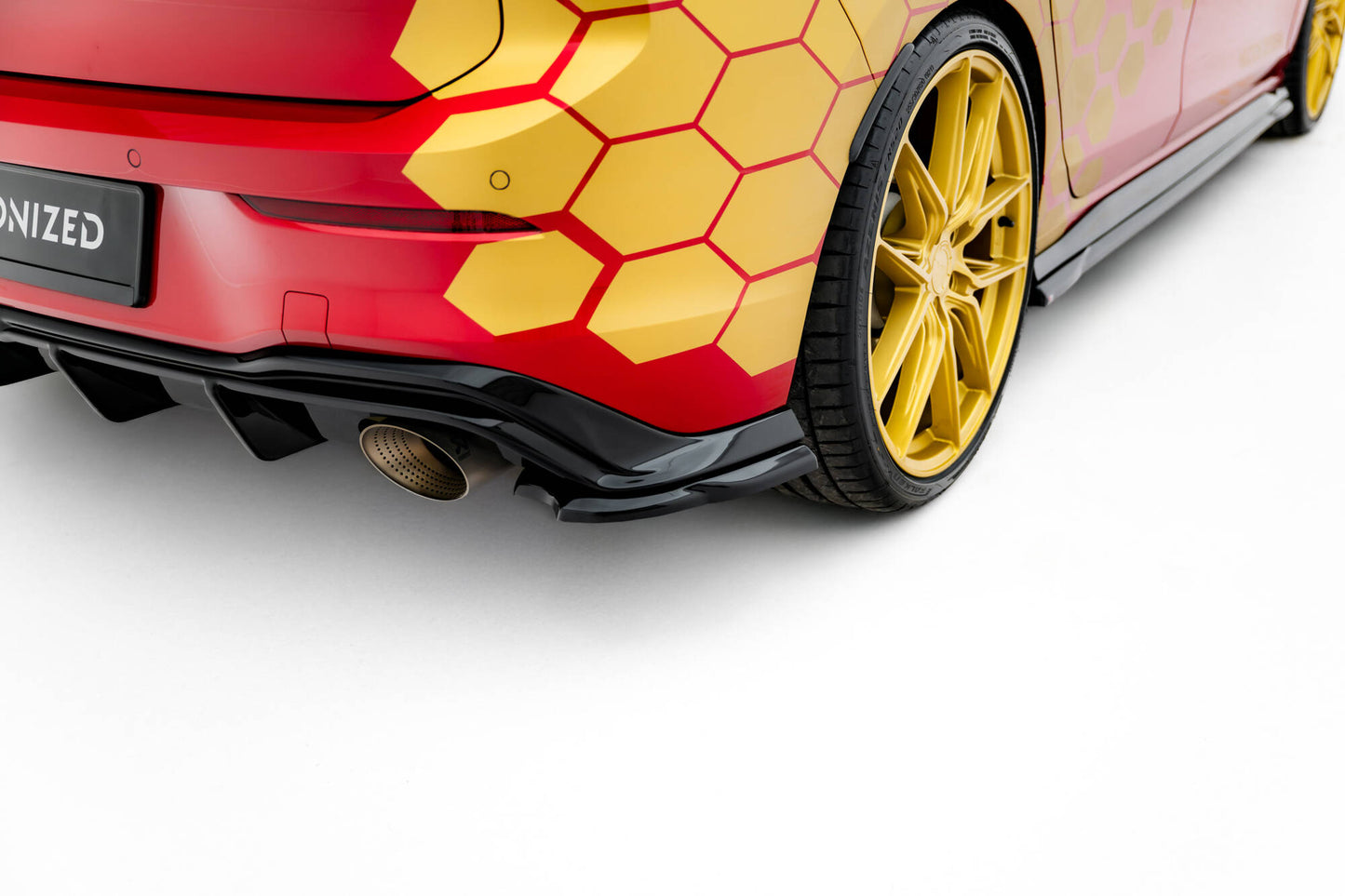 Bagerste sidesplitter V.3 Volkswagen Golf GTI Clubsport Mk8 Facelift