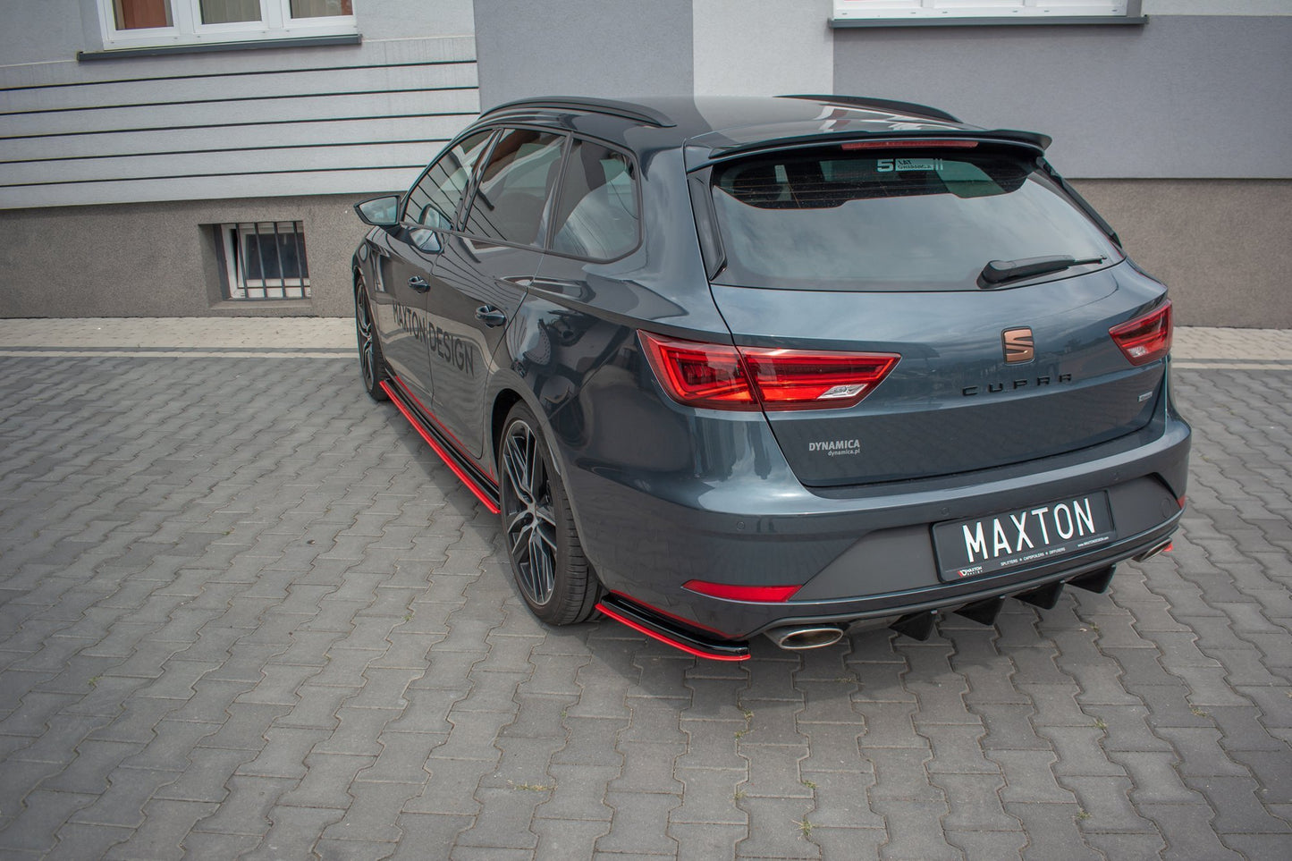Bagerste sidesplitter V.4 Seat Leon Cupra Mk3 FL Sportstourer