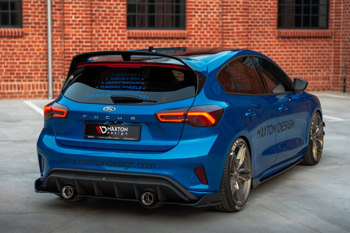 Bagerste splitter Ford Focus Hatchback St-line Mk4