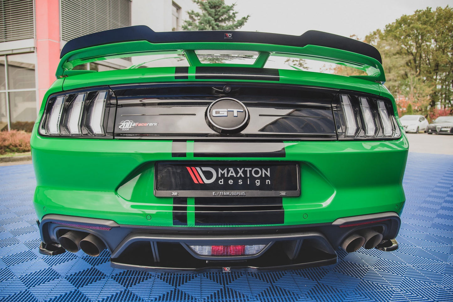 Bagerste splitter Ford Mustang GT Mk6 Facelift
