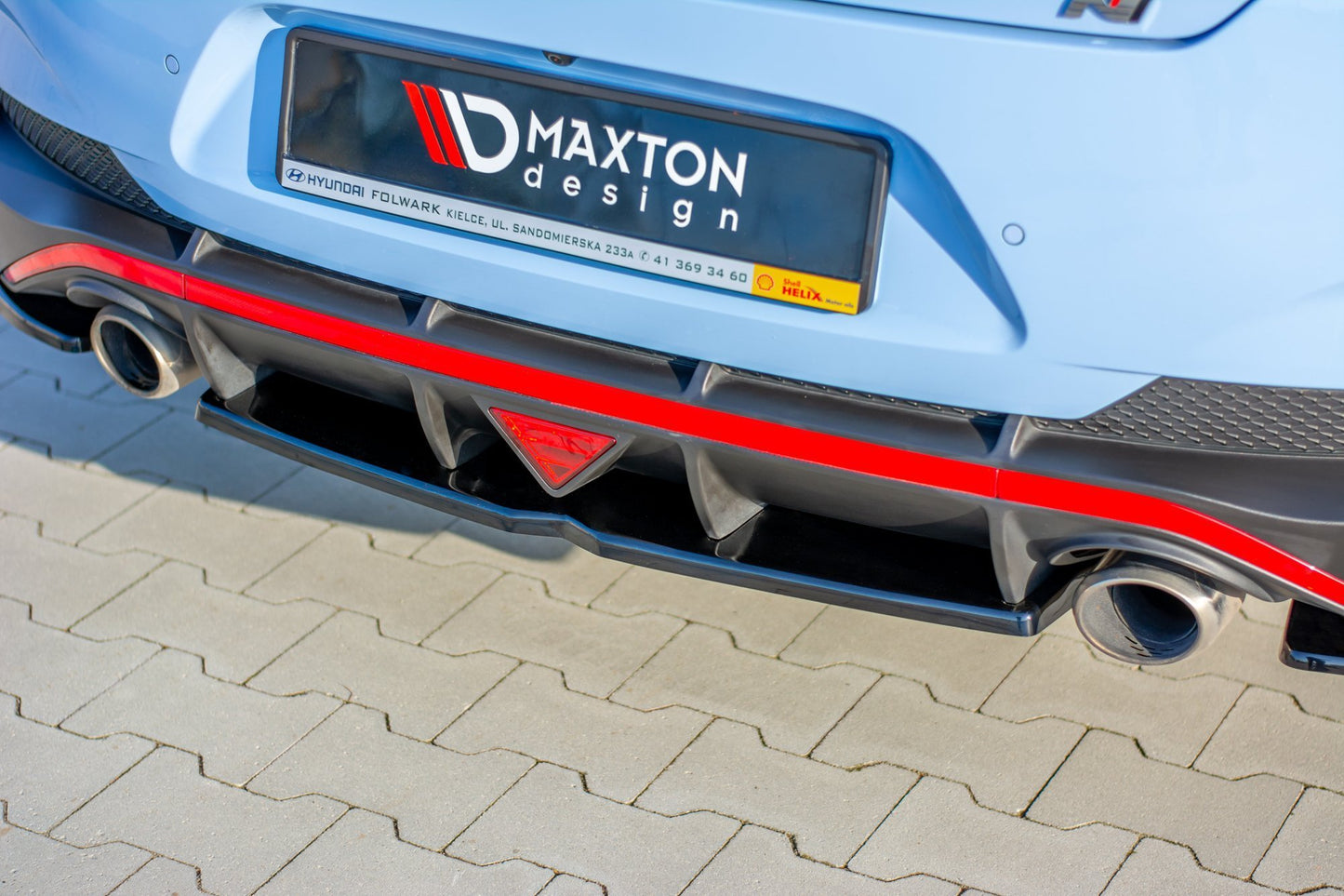 Bagerste splitter Hyundai I30 N Mk3 Fastback