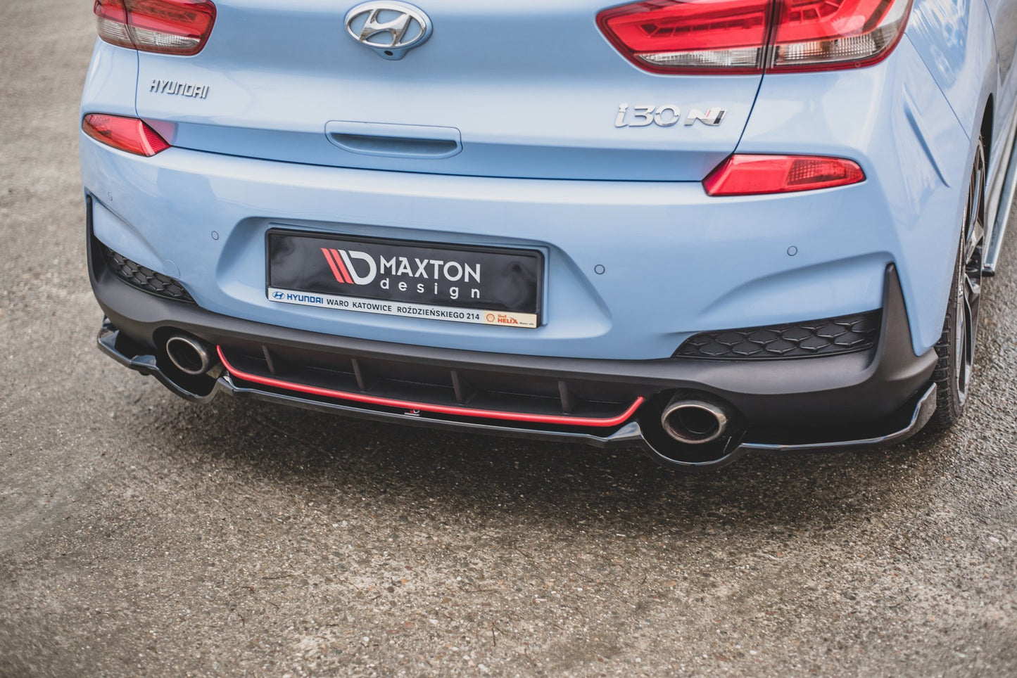 Bagerste splitter Hyundai I30 N Mk3 Hatchback