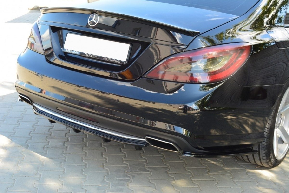 Bagerste splitter MERCEDES CLS C218 (Med en vertikal bar) AMG LINE