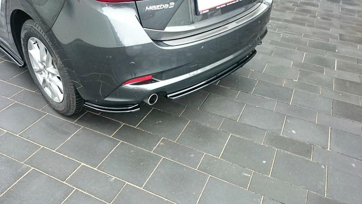 Bagerste splitter Mazda 3 BM (Mk3) Facelift (uden vertikale bars)