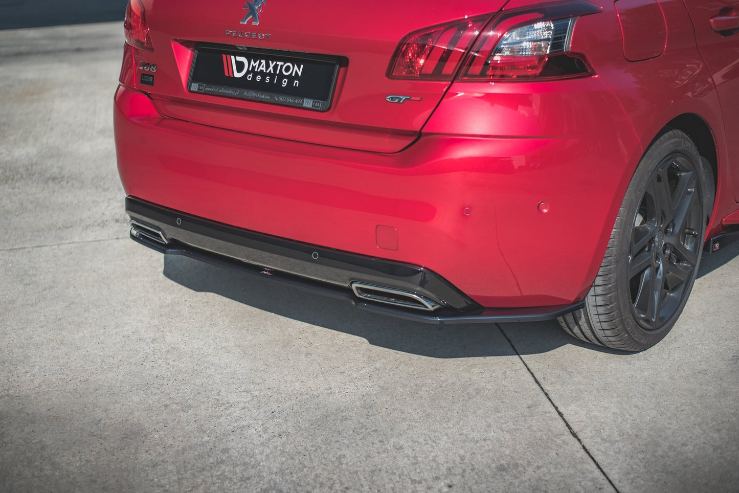 Bagerste splitter Peugeot 308 GT Mk2 Facelift
