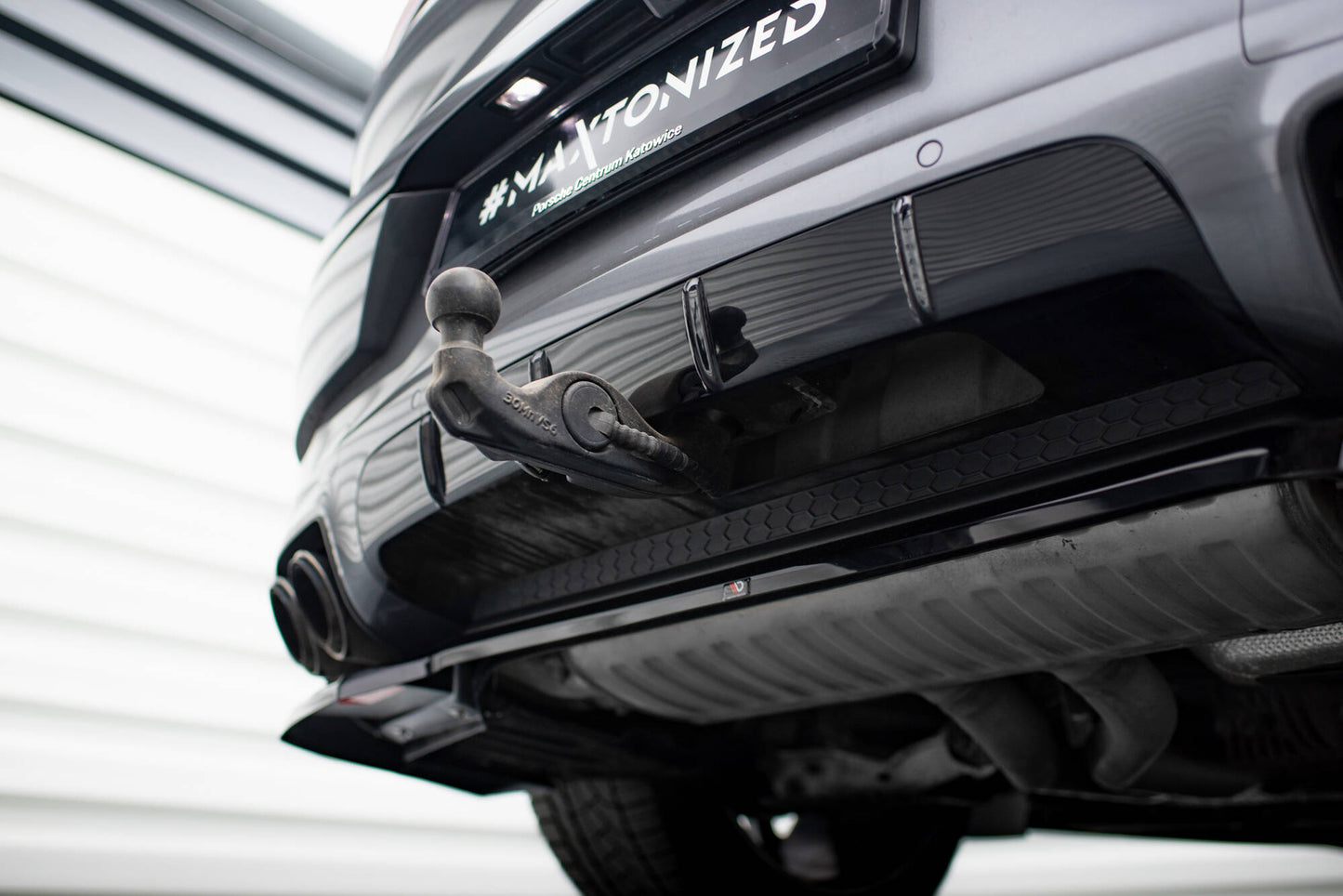 Bagerste splitter Porsche Cayenne SUV / Coupe Mk3 Facelift