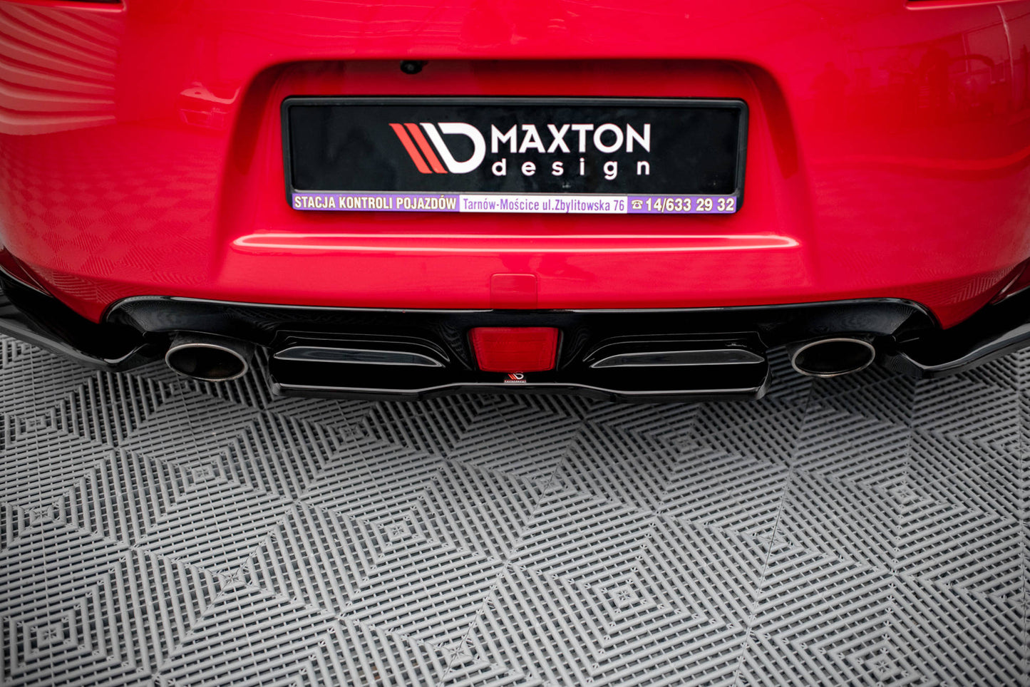 Bagerste splitter V.2 til Nissan 370Z