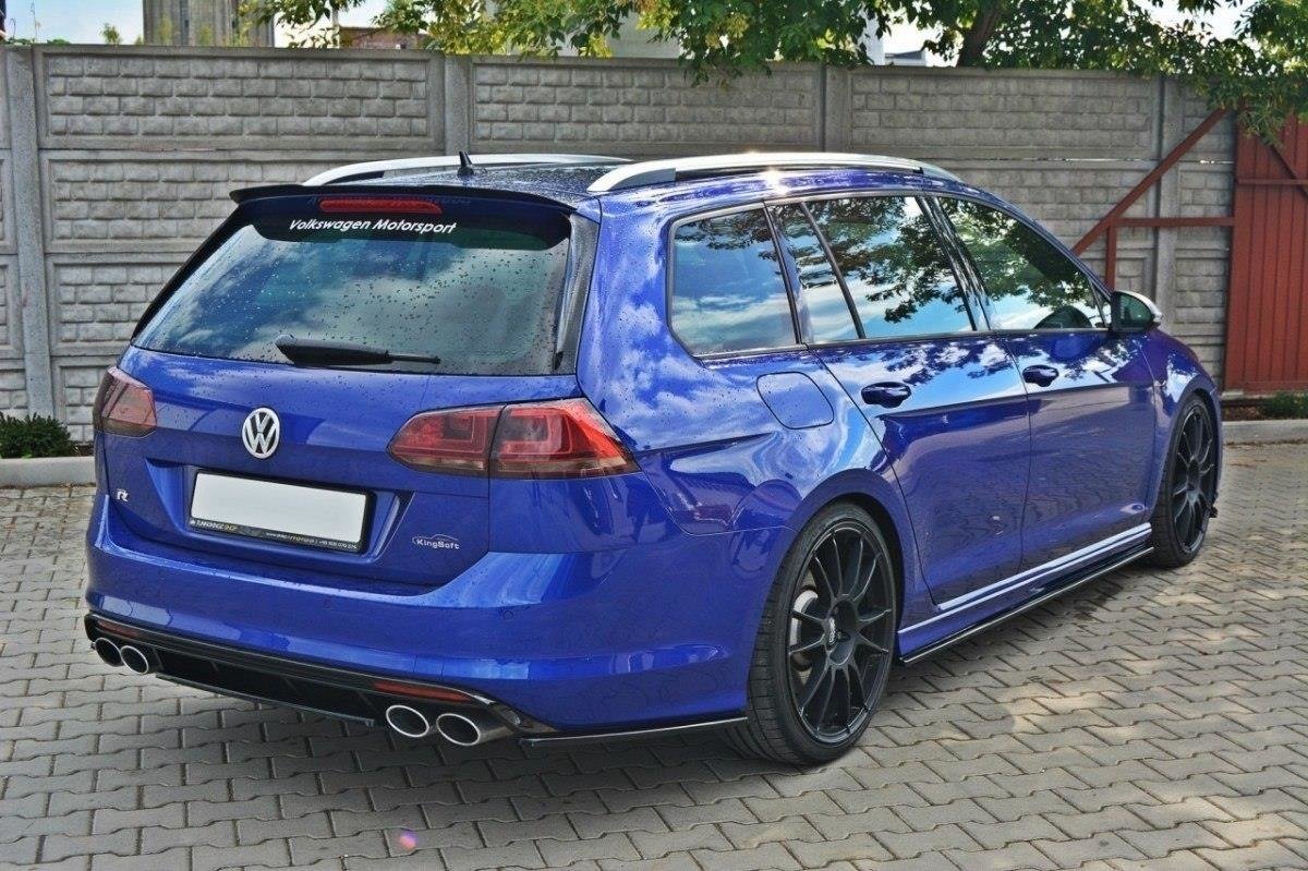 Bagerste splitter VW GOLF MK7 R ESTATE (uden vertikal bar)