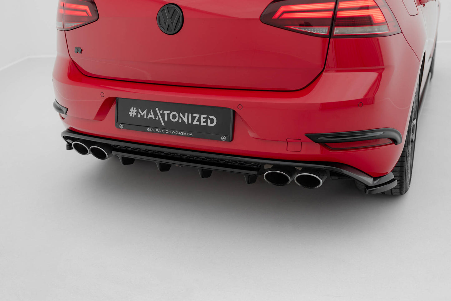 Bagerste splitter Volkswagen Golf R Hatchback Mk7 Facelift